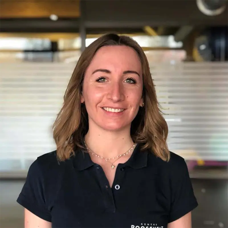 Chloé Auffan kinésithérapeute centre roosevelt