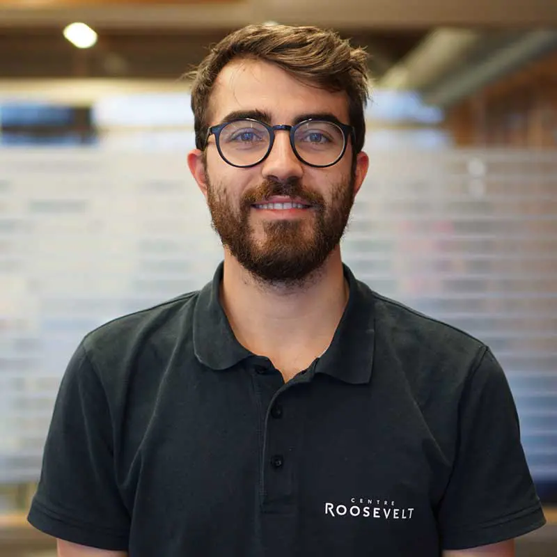 Kevin Cendres kinésithérapeute centre roosevelt